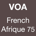 VOA French Afrique 75